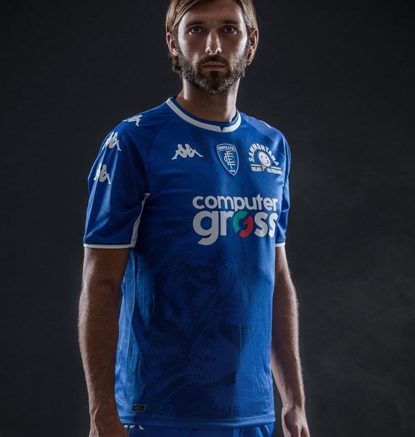 2021/22 Empoli Football Club Home Kit Soccer Jersey